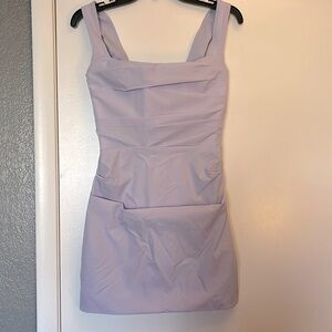 Corset Mini dress in lilac